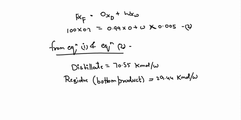 a-stream-of-pyrolysis-gas-needs-to-be-separated-by-distillationit-is-reguired-that-the-bottoms-product-should-contain-no-more-than-05-mol-of-benzene-and-the-distillate-should-contain-no-more-76568
