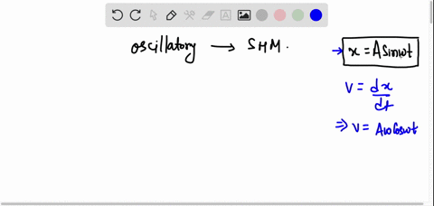 an-oscillatory-motion-must-be-simple-harmonic-if-a-the-amplitude-is-small-b-the-motion-is-along-the-arc-of-a-circle-c-the-potential-energy-is-equal-to-the-kinetic-energy-d-the-acceleration-v-96147