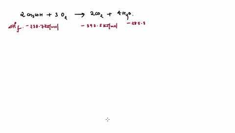using-molar-enthalpies-of-formation-determine-the-heat-f-reaction-for-the-combustion-of-methanol-2chzoh-30ztg-2coztg-4hzo-3935-2858-hp-kjlmol-22387-24076-k-f14528-kj-9180-kj-7264-kj-148-45704