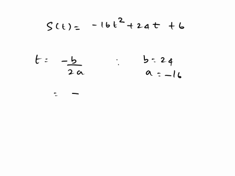 a-ball-is-thrown-directly-upward-from-a-height-of-6-ft-with-an-initial-velocity-of-24-ftsec-the-function-st-16t224t6-gives-the-height-of-the-ball-in-feet-t-seconds-after-it-has-been-thrown-d-79006