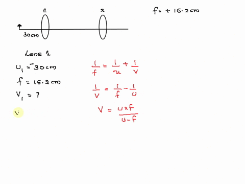 ask-your-teacher-a-physics-student-mounts-two-thin-lenses-along-a-single-optical-axis-the-lenses-are-at-right-angles-to-the-line-connecting-them-and-they-appear-concentric-when-viewed-from-e-19351