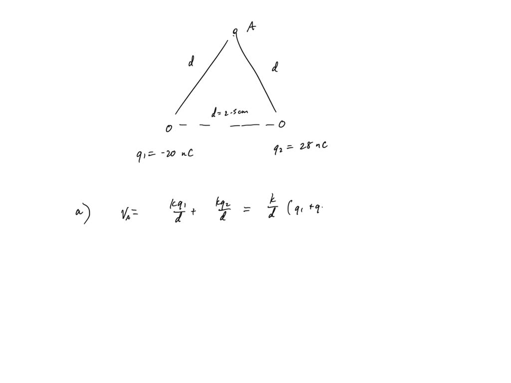 solved-two-charges-91-20-nc-and-9z-28-0-nc-are-separated-by-distance