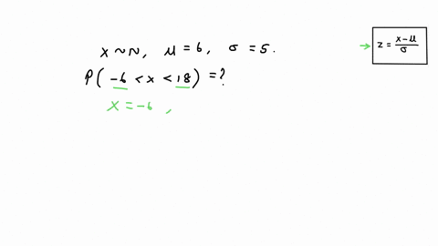 if-xis-a-normally-distributed-with-mean-6-and-standard-deviation-5-find-p-6-x-18-07698-b-08976-c03849-d09054-50747