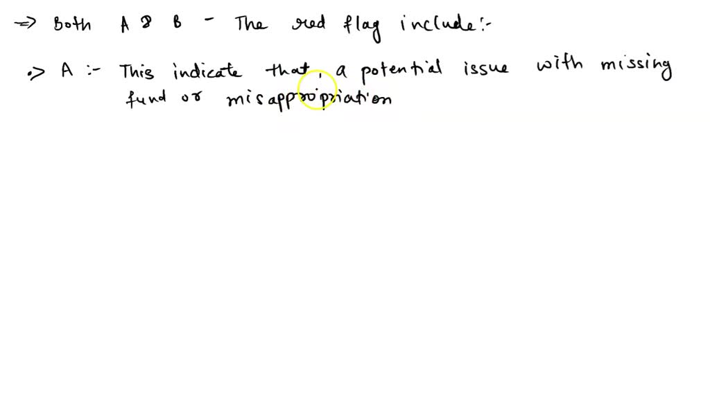 SOLVED What red flags were found in the Red Flag Mania "When We Prey