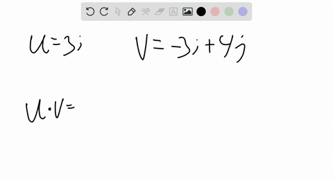 find-the-dot-product-of-u-and-v-u-3i-andv-3i-4j-umev-simplify-your-answer-61436