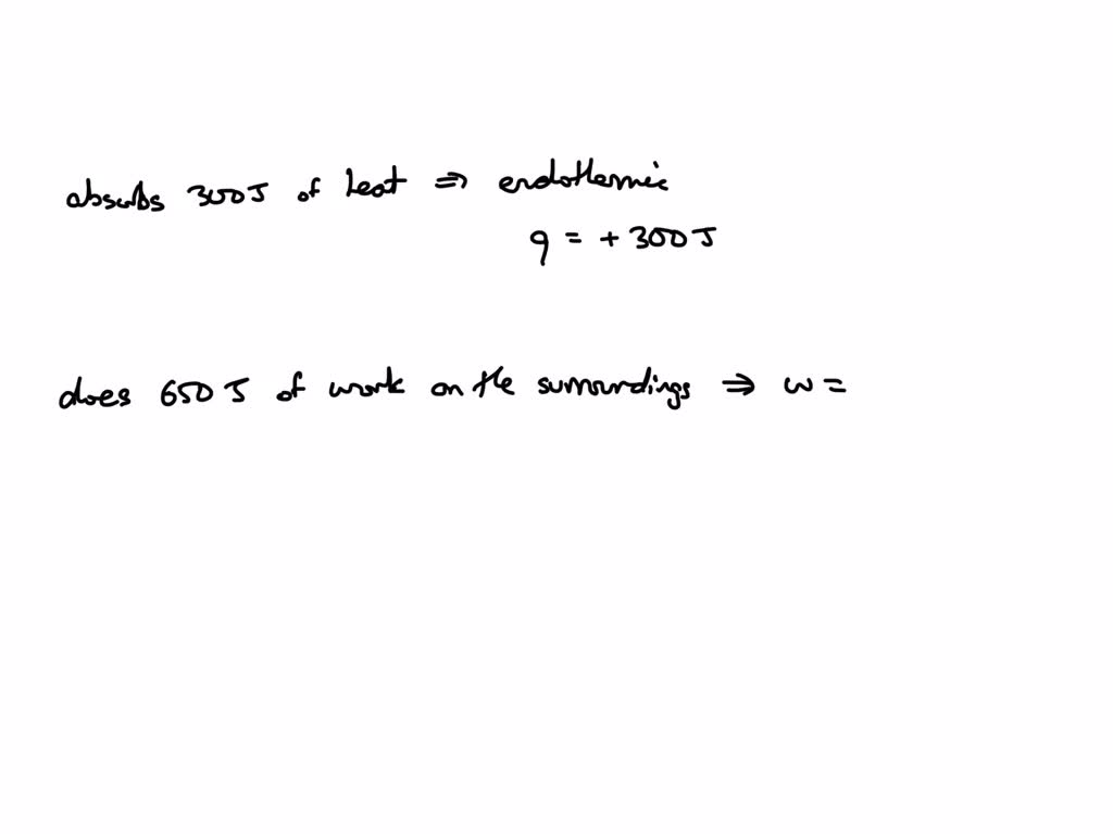 SOLVED A piston is heated, causing the gas inside to expand. If the