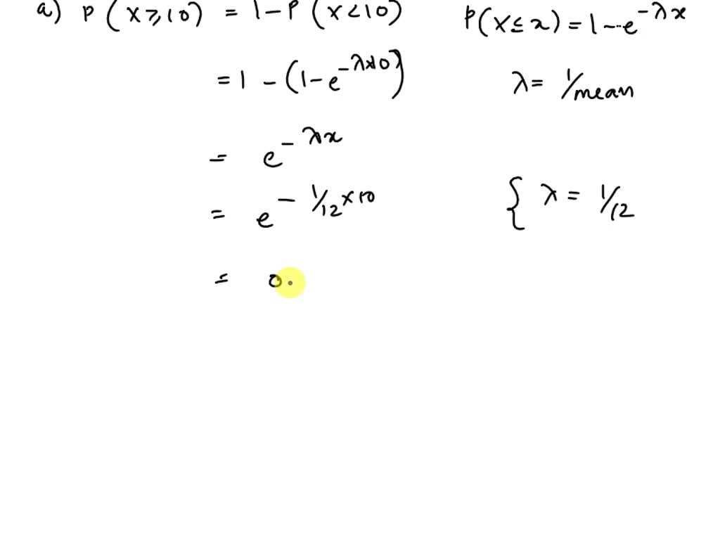 SOLVED The lifespans of lightemitting diodes are known to be