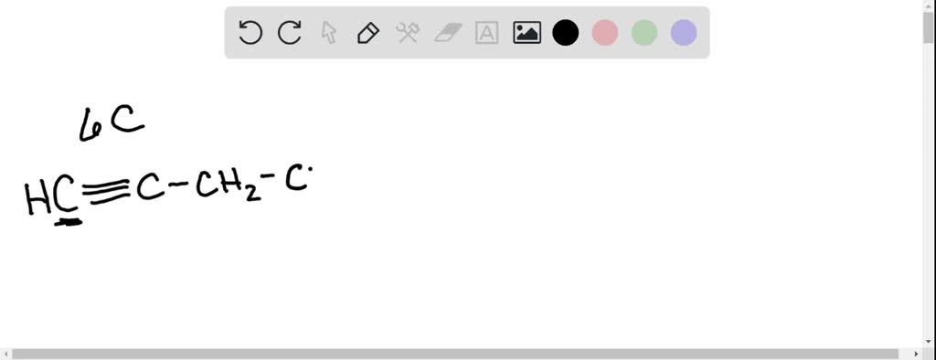 SOLVED: what is the chemical formula of an alkyne with 6 carbon