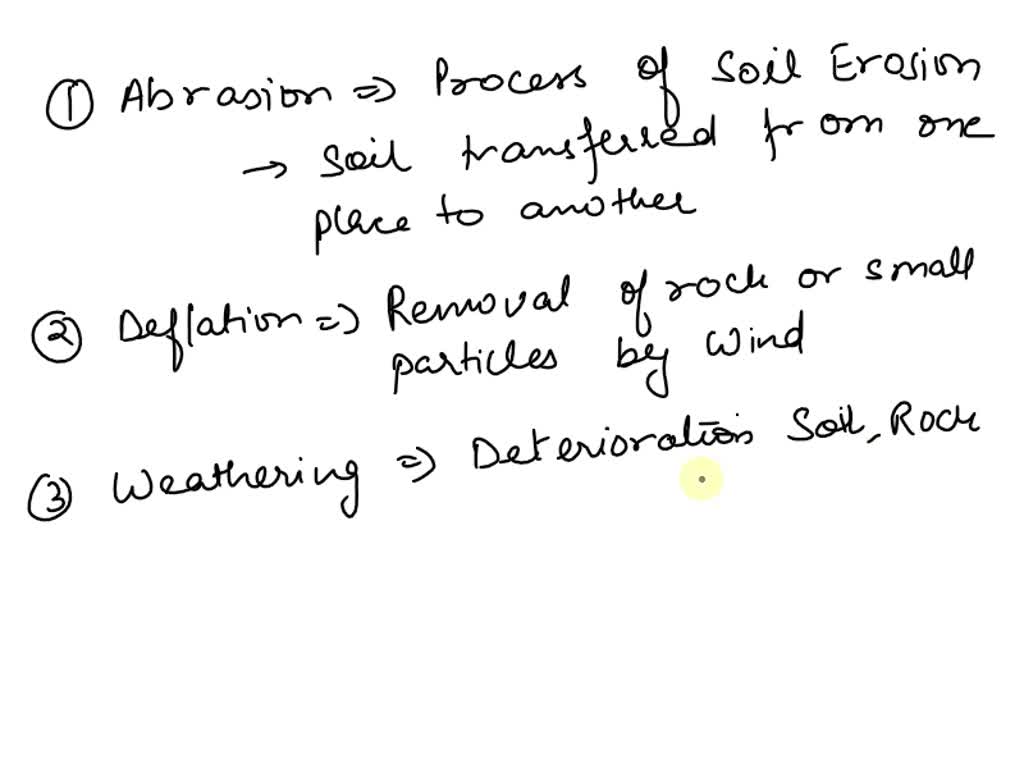SOLVED: A geologist is studying a sand dune. The sand dune was formed ...