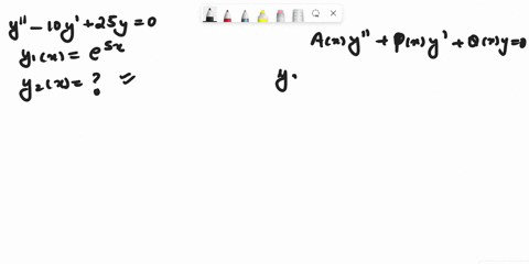 the-indicated-function-y1x-is-a-solution-of-the-given-differential-equation-use-reduction-of-order-or-formula-5-in-section-42y2-y1x-epx-dxy21xdx-5as-instructed-to-find-a-second-solution-y2xy-86013