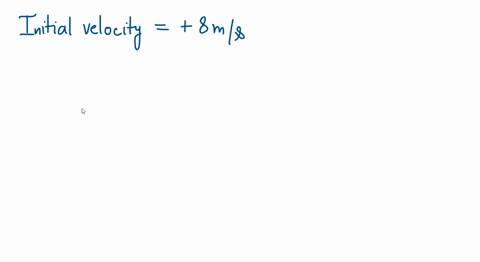 a-tennis-ball-is-thrown-vertically-upward-with-an-initial-velocity-of-80-ms-what-will-the-balls-speed-be-when-it-returns-to-its-starting-point-28385