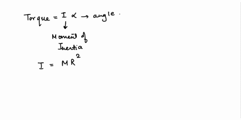 09). A uniform ring of mass M and radius R is free to rotate...