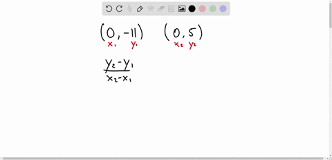 find-the-equation-of-the-line-in-standard-form-that-passes-through-the-following-points-simplify-your-answer-011-and-05-54377