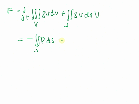 94the-governing-equations-of-fluid-dynamics-22-derive-the-momentum-and-energy-equations-for-a-viscous-flow-in-integral-form-show-that-all-three-conservation-equations-continuity-momentum-and-88688