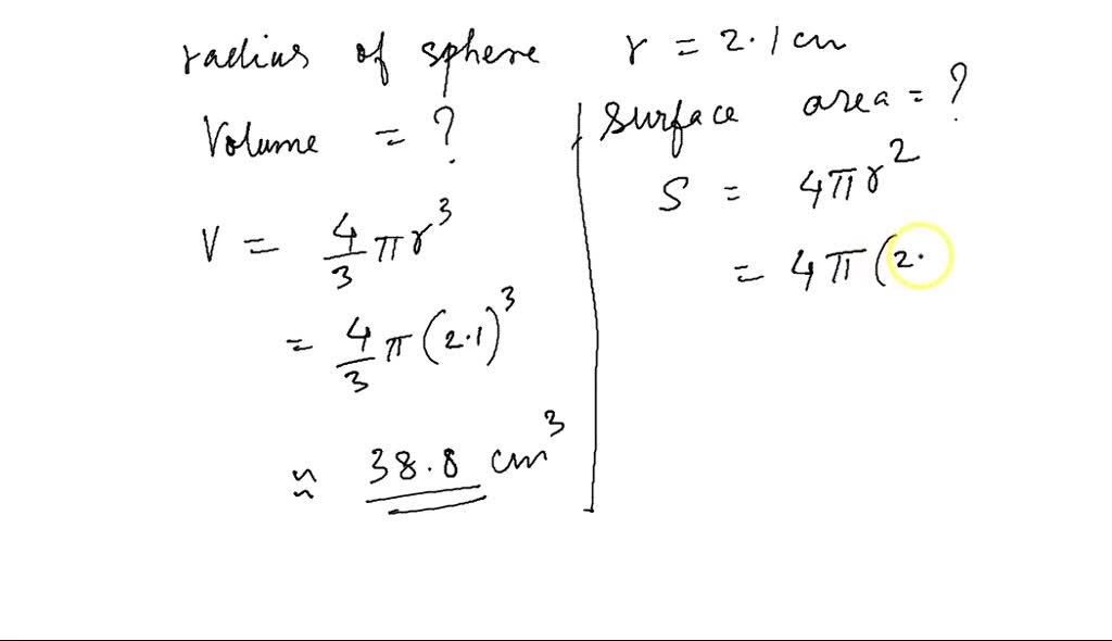 solved-find-the-volume-and-surface-area-of-sphere-of-radius-8-6cm