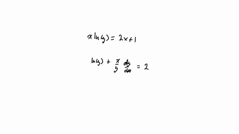 6-the-equation-of-a-curve-is-x-ln-y2-x1-i-show-that-fracmathrmd-ymathrmd-x-fracyx2-ii-find-the-equation-of-the-tangent-to-the-curve-at-the-point-where-y1-giving-your-answer-in-the-form-a-xb-yc0
