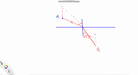 a-given-that-the-angle-between-the-ray-in-the-water-and-the-perpendicular-to-the-water-is-and-using-information-in-figure-2553-find-the-height-of-the-instructors-head-above-the-water-noting-that-you-w