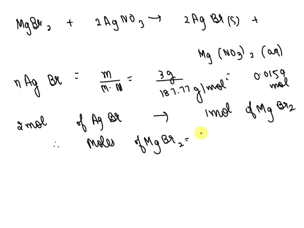 SOLVED In the following reaction, how many mL of 0.350 M magnesium