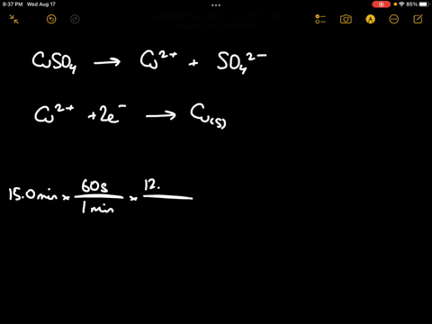 how-many-grams-of-copper-metal-can-be-obtained-by-passing-a-current-of-120-amperes-through-a-solution-of-cuso4-for-150-minutes-the-value-of-faradays-constant-is-96500-coulombs-mole-of-electr-37074