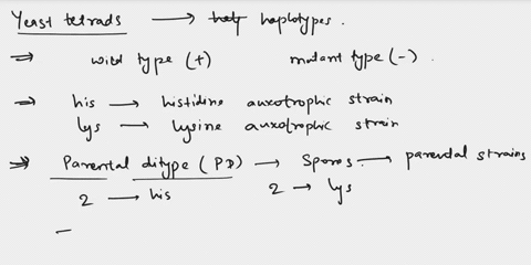 a-yeast-strain-that-cannot-grow-in-the-absence-of-the-amino-acid-histidine-his-is-mated-with-a-yeast-strain-that-cannot-grow-in-the-absence-of-the-amino-acid-lysine-lys-among-the-400-unorder-57981