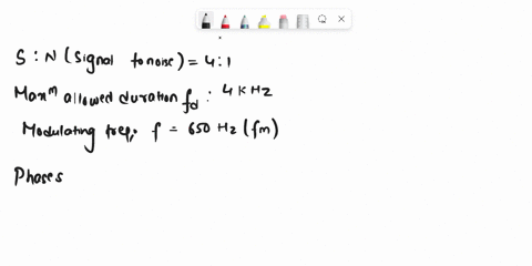 the-signal-to-noise-ratio-in-an-fm-system-is-41-the-maximum-allowed-deviation-is-4-khz-how-much-frequency-deviation-is-introduced-by-the-phase-shift-caused-by-the-noise-when-the-modulating-f-26838