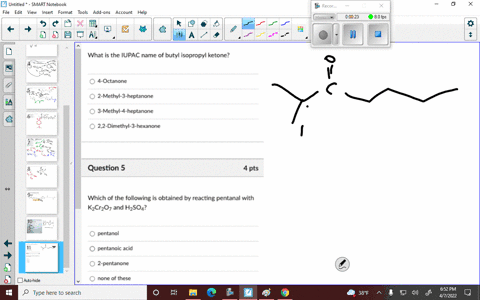 question-4-pts-what-is-the-iupac-name-of-butyl-isopropyl-ketone-4-octanone-2-methyl-3-heptanone-3-methyl-4-heptanone-22-dimethyl-3-hexanone-question-5-pts-which-of-the-following-is-obtained-50215