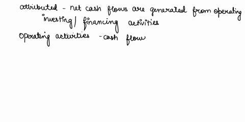 is-there-any-significance-that-can-be-attributed-to-whether-net-cash-flows-are-generated-from-operating-activities-versus-investing-andor-financing-activities-explain-61903