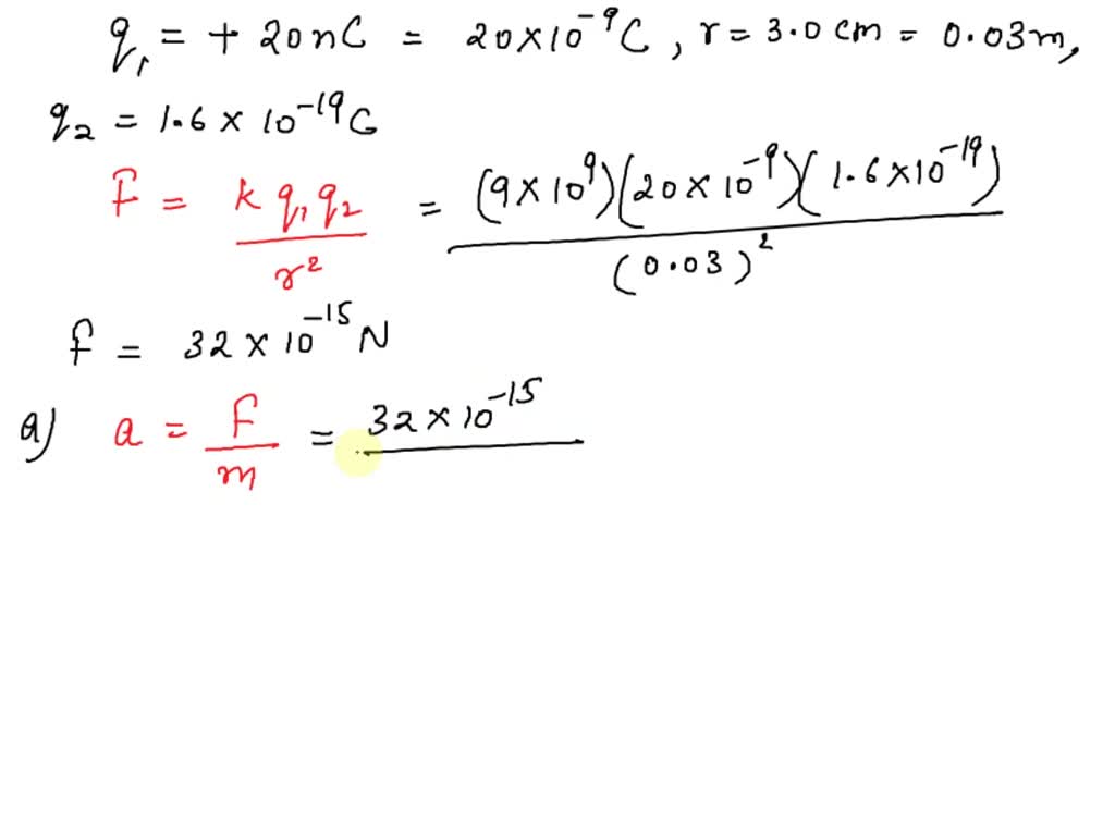 SOLVED: A small glass bead has been charged to + 30 nC . What is the ...