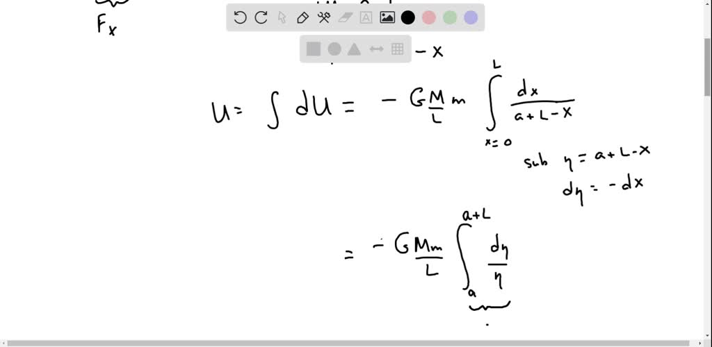 Solved A Thin Uniform Rod Has Length L And Mass M A Small Uniform