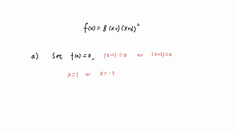 for-the-polynomial-function-fx8x-1x32-answer-the-following-questions-a-list-each-real-zero-and-its-multiplicity-b-determine-whether-the-graph-crosses-or-touches-the-mathrmx-axis-at-each-mathrmx-interc