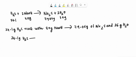 how-many-grams-of-sodium-sulfide-are-formed-if-130-g-of-hydrogen-sulfide-is-bubbled-into-a-solution-containing-173-g-of-sodium-hydroxide-assuming-that-the-sodium-sulfide-is-made-in-940-yield-71436