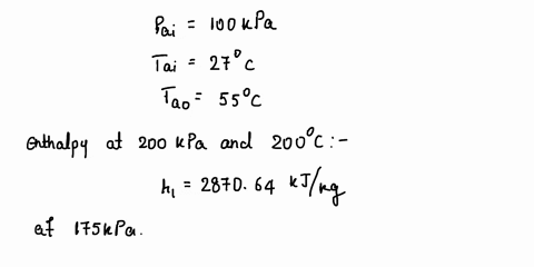 problem-2-in-a-steam-heating-system-air-is-heated-by-being-passed-over-some-tubes-through-which-steam-flows-steadily-steam-enters-the-well-insulated-heat-exchanger-at-200-kpa-and-200c-at-a-r-41559