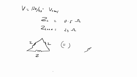 in-a-balanced-three-phase-wyedelta-system-the-source-has-an-abc-phase-sequence-and-van-12040-v-rms-the-line-and-load-impedances-are-05-j04-and-24-j18-respectively-find-the-delta-currents-in-27629