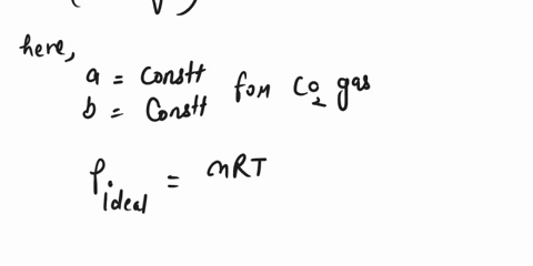 according-to-the-ideal-gas-law-a-1051-mol-sample-of-carbon-dioxide-gas-in-a-1442-l-container-at-2743-k-should-exert-a-pressure-of-1641-atm-what-is-the-percent-difference-between-the-pressure-90363