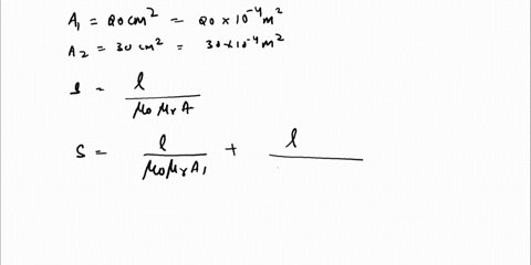 2-area-a-areaa2-82-gap1-gap2-nturns-a-the-magnetic-circuit-of-the-figure-consists-of-an-n-turn-winding-on-a-magnetic-core-of-infinite-permeability-with-two-parallel-air-gaps-of-lengths-gi-an-63499