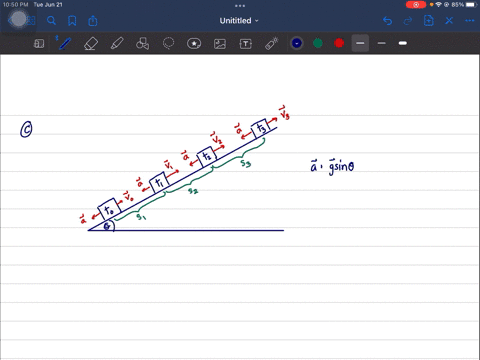 the-diagram-below-shows-the-cart-the-cart-is-moving-from-the-bottom-0-ther-representcd-by-bor-at-initial-time-t-and-final-time-t5-and-2-such-that-the-time-intervals-top-of-the-incline-draw-t-02806