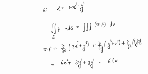 use-na-divergence-theorem-to-calculate-the-surface-integral-jj-na-calculaze-the-flux-e-across-flx-y2-2x-yji-yl-2-3yzzk-5-is-the-surface-ofthe-solid-bounded-by-the-parabolcid-z-1-x2-_-y2-anf-85614