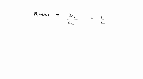 a-ball-is-drawn-from-an-urn-containing-3-white-and-3-black-balls-after-the-ball-is-drawn-it-is-then-replaced-and-another-ball-is-drawn-this-goes-on-indefinitely-what-is-the-probability-that-84733
