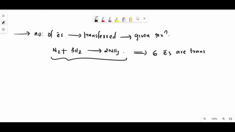 how-many-electrons-are-transferred-in-the-following-reaction-n2-3h2-2nh3-81548