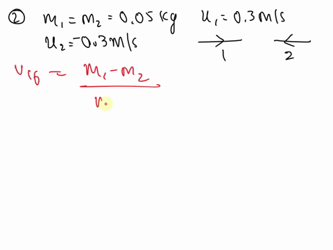 elastic-collision-tvo-carts-m-mz-0400-kg-are-placed-on-an-aluminum-track-the-first-can-is-pushed-with-the-initial-velocity-of-15-ms-towards-the-second-cart-which-remains-at-rest-until-the-co-80306