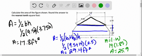 calculate-the-area-of-the-figure-shown-round-the-answer-to-the-nearest-tenth-square-foot-95-605-375-250-185-area-calculate-the-perimeter-and-area-of-the-following-figure-143-122-145-76-160-3-22673