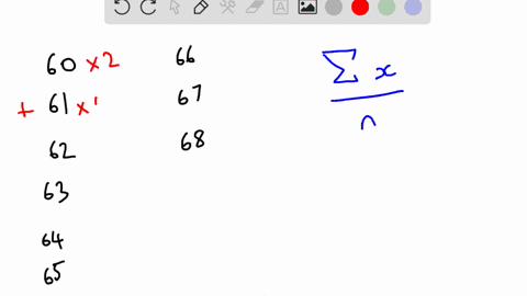 calculate-the-mean-deviation-from-the-following-data-relating-to-heights-to-the-nearest-inch-of-100-29135