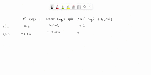 what-is-the-ph-of-a-10-l-buffer-made-with-0300-mol-of-hf-ka-68-104-and-0200-mol-of-naf-to-which-0030-mol-of-naoh-were-added-34646