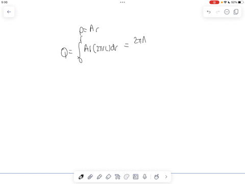 charge-is-distributed-throughout-a-very-long-cylindrical-volume-of-radius-r-such-that-the-charge-density-increases-with-the-distance-r-from-the-central-axis-of-the-cylinder-according-to-rar-30069