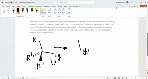 because-the-s_n-1-reaction-goes-through-a-flat-carbocation-we-might-expect-an-optically-active-start-06692