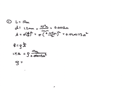 23-a-wire-of-length-10-m-and-12-mm-diameter-has-a-resistance-of-14-what-is-the-resistance-if-the-length-is-16-m-and-the-diameter-is-08-mm-answer-from-book-504