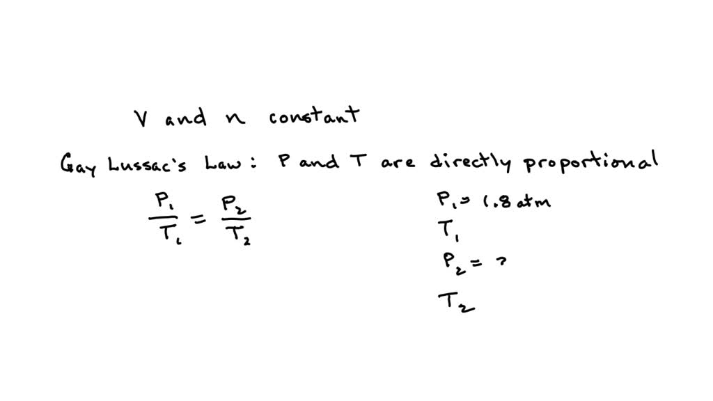 SOLVED The gas pressure in an aerosol can is 1.8 atm at 25Â°C. If the