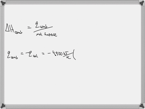 when-1081-grams-of-sucrose-molar-mass-3423-gmol-is-burned-in-a-bomb-calorimeter-the-temperature-of-the-calorimeter-increases-from-22410-c-to-26630-c-if-the-heat-capacity-of-the-calorimeter-is-4900-kj-