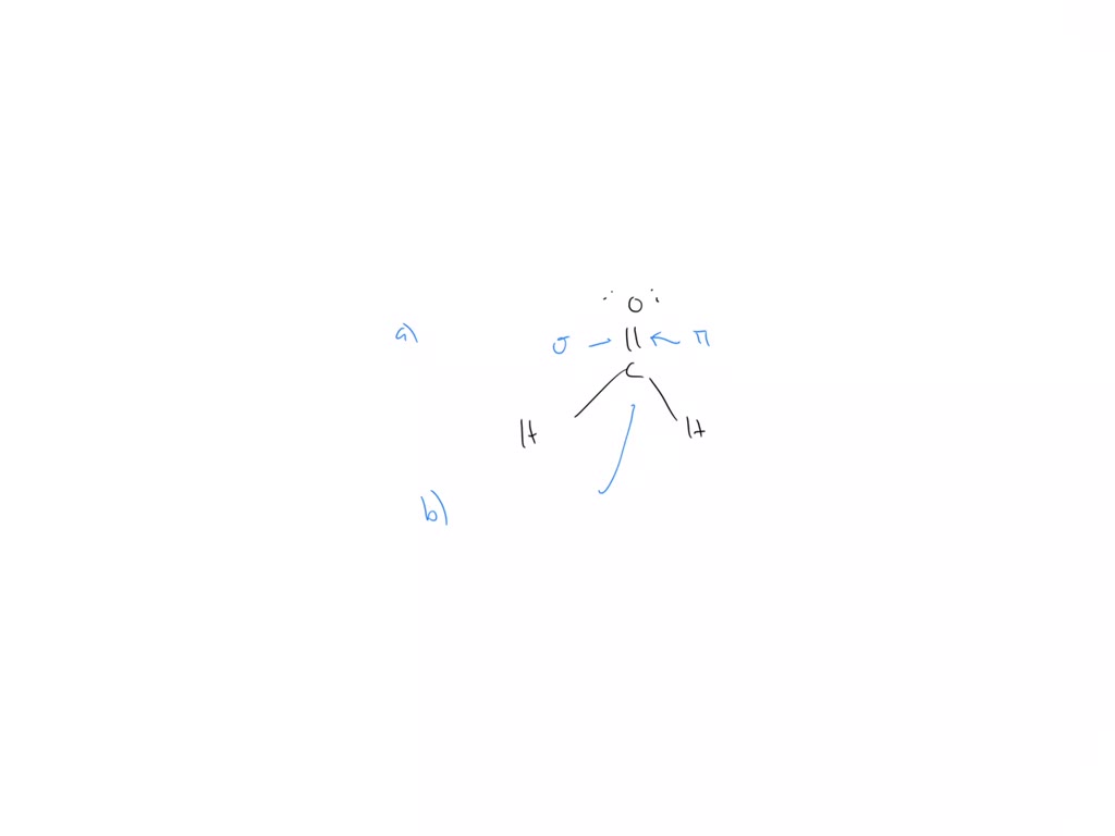 SOLVED: (a) Construct a molecular orbital system for formaldehyde ...