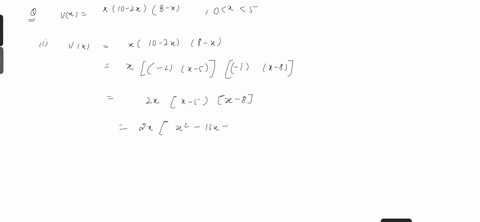 the-function-vx-x10-2x-8-x-0-x-5-models-the-volume-of-a-box-a-find-the-extreme-values-of-v-b-interpret-any-values-found-in-part-a-in-terms-of-the-volume-of-the-box-64176